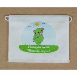   Mazsola csoport, fehér színű vászon ballagó tarisznya (más alapanyag is választható) 