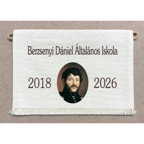 Iskolai ballagó tarisznya Berzsenyi Dániel minta