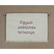 Iskolai ballagó tarisznya egyedi emblémával