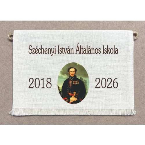 Iskolai ballagó tarisznya Széchenyi István minta 