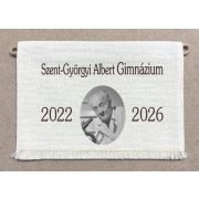 Iskolai ballagó tarisznya Szent - Györgyi Albert  minta 